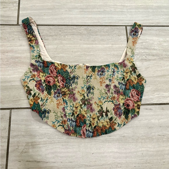 ❗️SOLD❗️Princess Polly Floral Corset Top - Picture 5 of 13